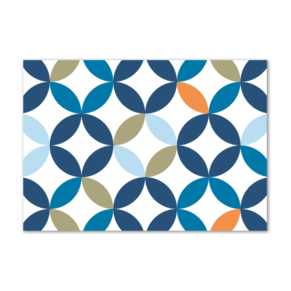 Quadro in vetro acrilico Sfondo geometrico