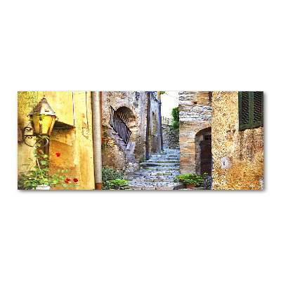 Quadro su vetro acrilico Una strada affascinante