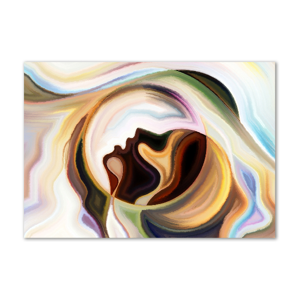 Quadro in vetro acrilico Astrazione