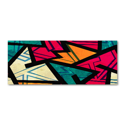 Quadro su vetro acrilico Sfondo geometrico