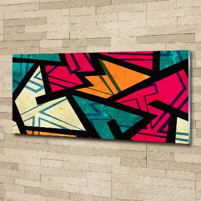 Quadro su vetro acrilico Sfondo geometrico