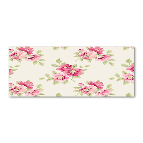 Quadro vetro acrilico Motivo floreale