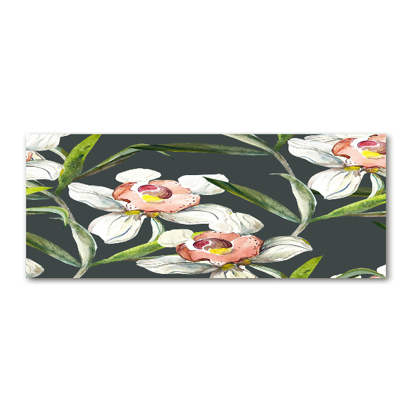 Quadro su vetro acrilico Motivo floreale