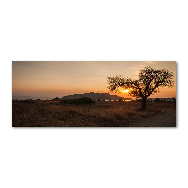 Quadro vetro acrilico Tramonto