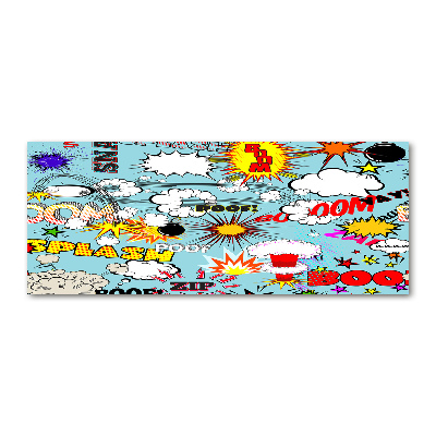 Quadro vetro acrilico Fumetti