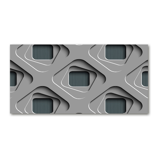 Quadro in vetro acrilico Astrazione 3D