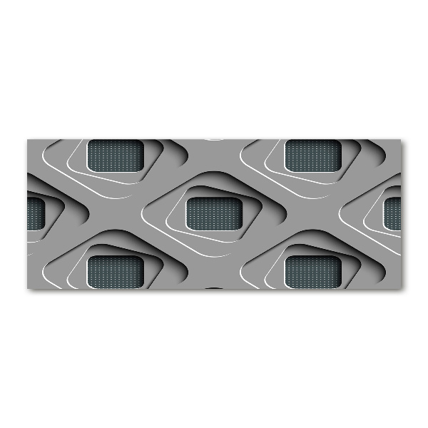 Quadro in vetro acrilico Astrazione 3D