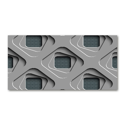 Quadro in vetro acrilico Astrazione 3D