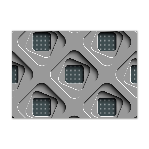 Quadro in vetro acrilico Astrazione 3D