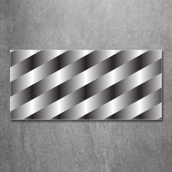 Quadro vetro acrilico Strisce astratte