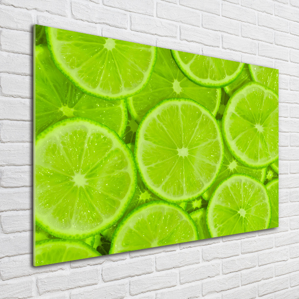 Quadro in vetro acrilico Lime