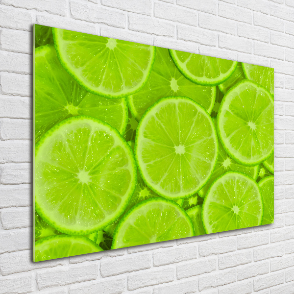 Quadro su vetro acrilico Lime
