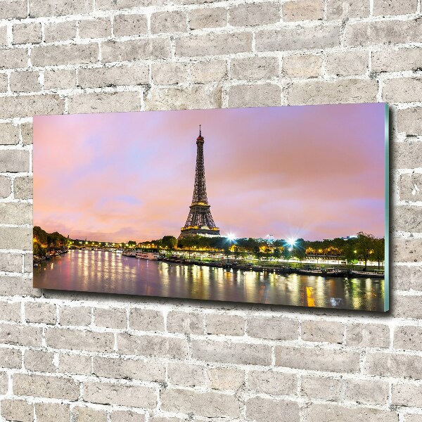 Quadro su vetro acrilico Torre Eiffel Parigi