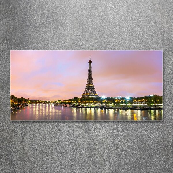 Quadro su vetro acrilico Torre Eiffel Parigi
