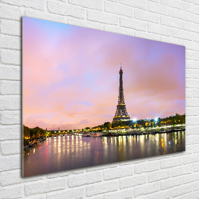 Quadro su vetro acrilico Torre Eiffel Parigi