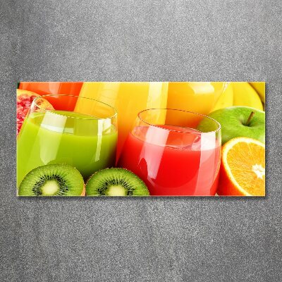 Quadro su vetro acrilico Succhi di frutta