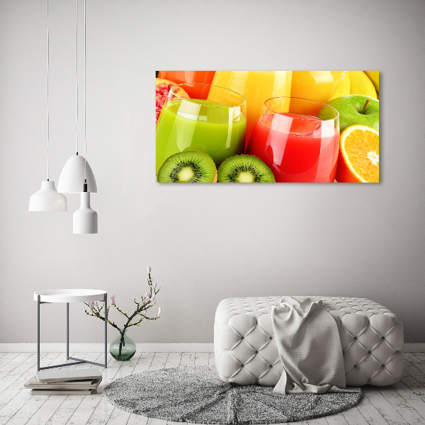 Quadro su vetro acrilico Succhi di frutta