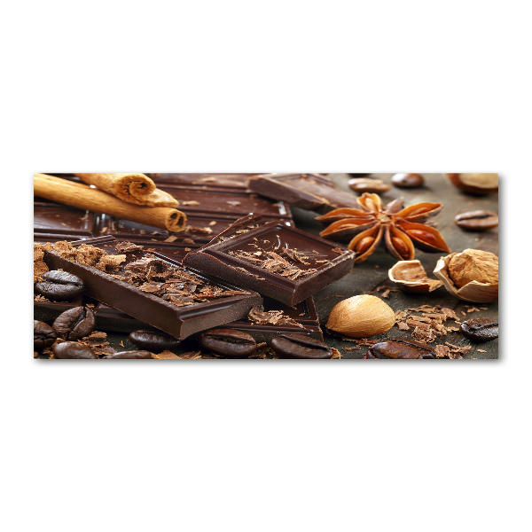 Quadro in vetro acrilico Cioccolato