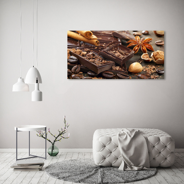 Quadro in vetro acrilico Cioccolato