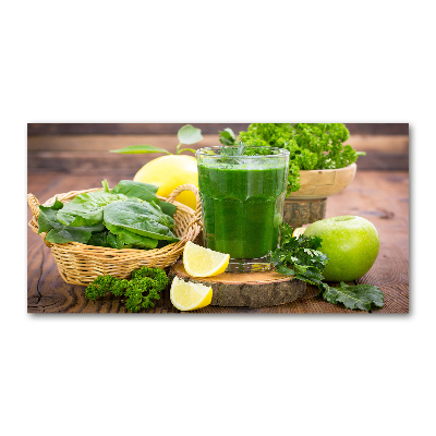 Quadro vetro acrilico Cocktail verde