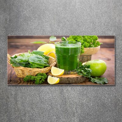 Quadro vetro acrilico Cocktail verde