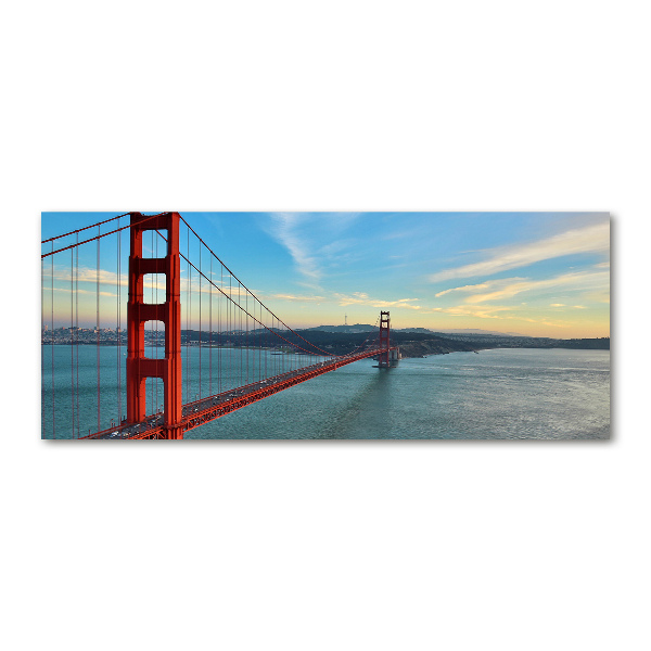 Quadro vetro acrilico Ponte di San Francisco