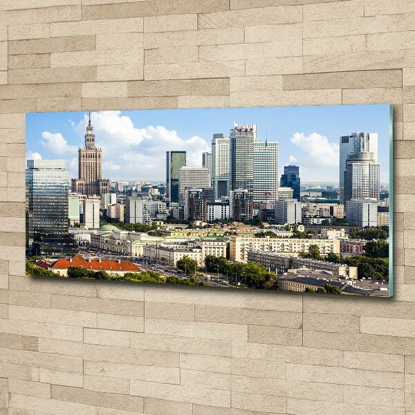 Quadro su vetro acrilico Varsavia, Polonia