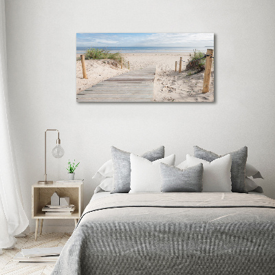 Quadro vetro acrilico Spiaggia
