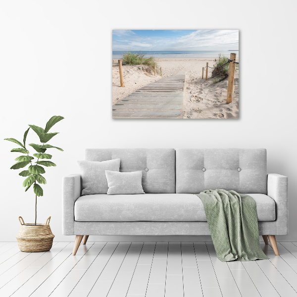 Quadro vetro acrilico Spiaggia