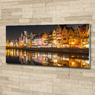 Quadro in vetro acrilico Danzica, Polonia