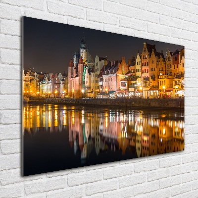 Quadro in vetro acrilico Danzica, Polonia
