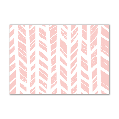 Quadro in vetro acrilico Motivo a spina di pesce