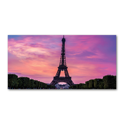 Quadro su vetro acrilico Torre Eiffel Parigi