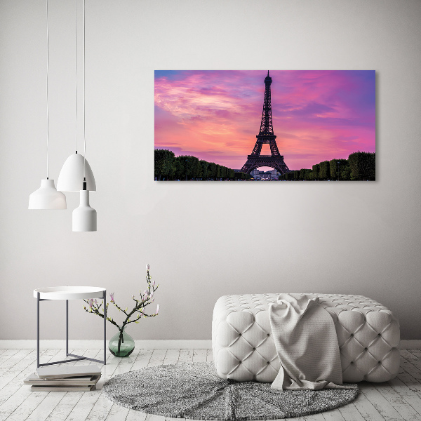 Quadro su vetro acrilico Torre Eiffel Parigi