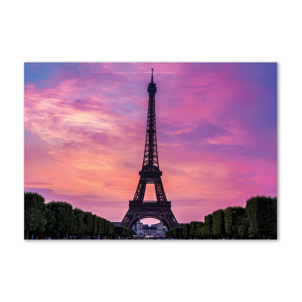 Quadro su vetro acrilico Torre Eiffel Parigi