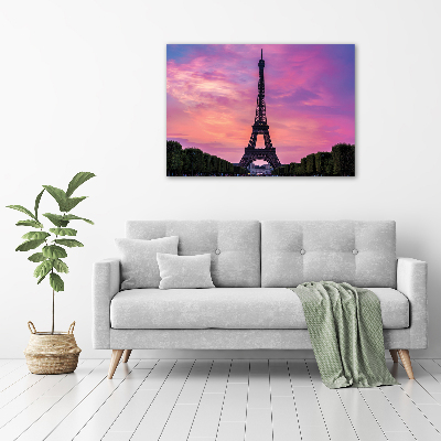 Quadro su vetro acrilico Torre Eiffel Parigi