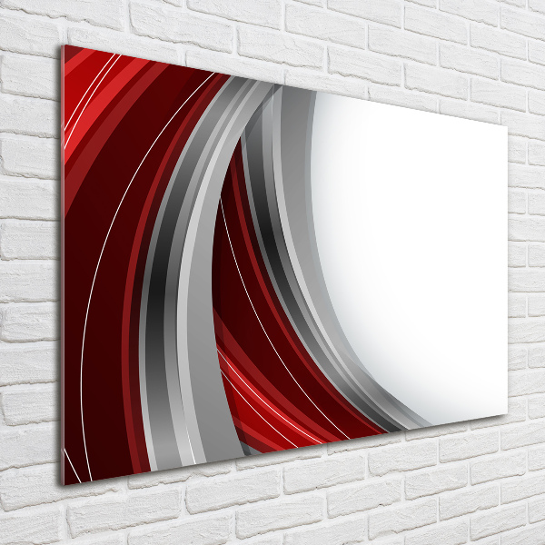 Quadro in vetro acrilico Sfondo di onde