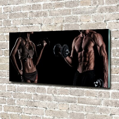 Quadro vetro acrilico Edificio sportivo