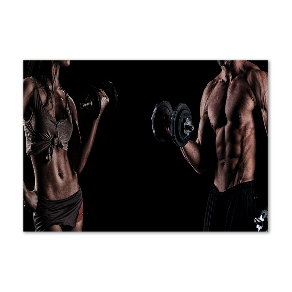 Quadro vetro acrilico Edificio sportivo