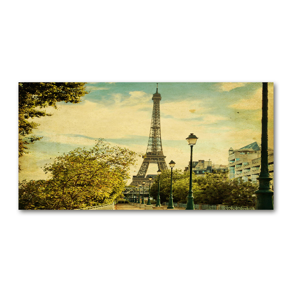 Quadro su vetro acrilico Torre Eiffel Parigi