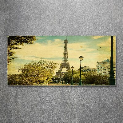 Quadro su vetro acrilico Torre Eiffel Parigi