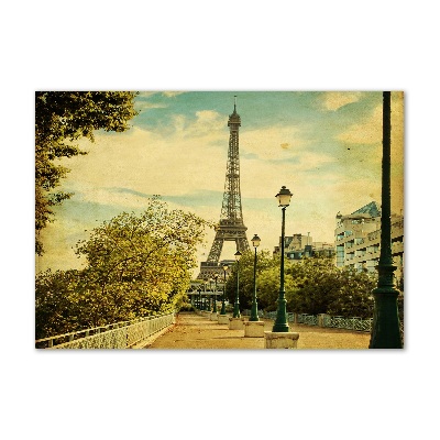 Quadro su vetro acrilico Torre Eiffel Parigi