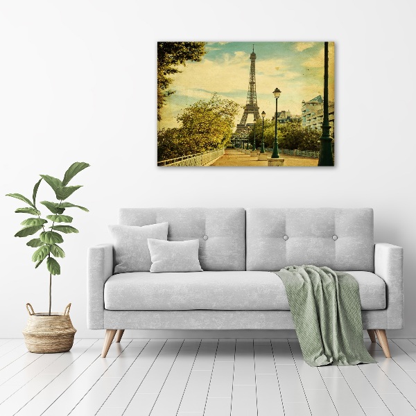 Quadro su vetro acrilico Torre Eiffel Parigi