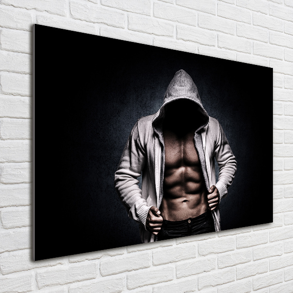 Quadro su vetro acrilico Edificio sportivo