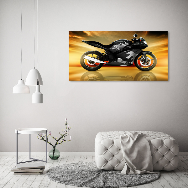 Quadro vetro acrilico Motocicletta