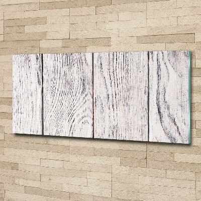 Quadro su vetro acrilico Parete in legno