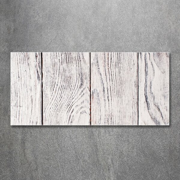 Quadro su vetro acrilico Parete in legno