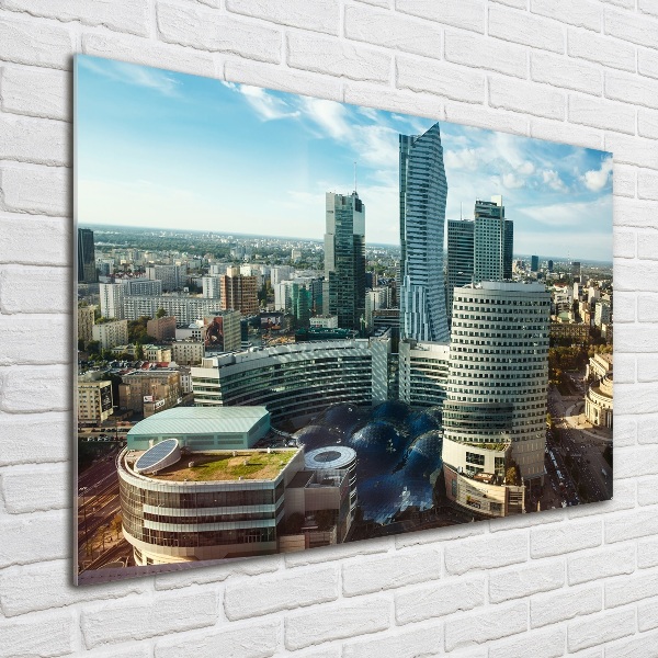 Quadro vetro acrilico Varsavia, Polonia