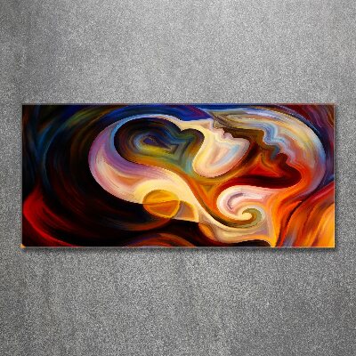 Quadro in vetro acrilico Astrazione