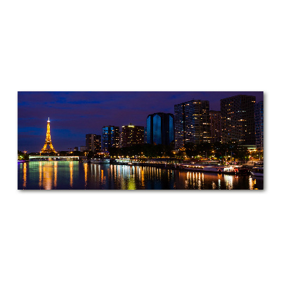 Quadro vetro acrilico Parigi di notte